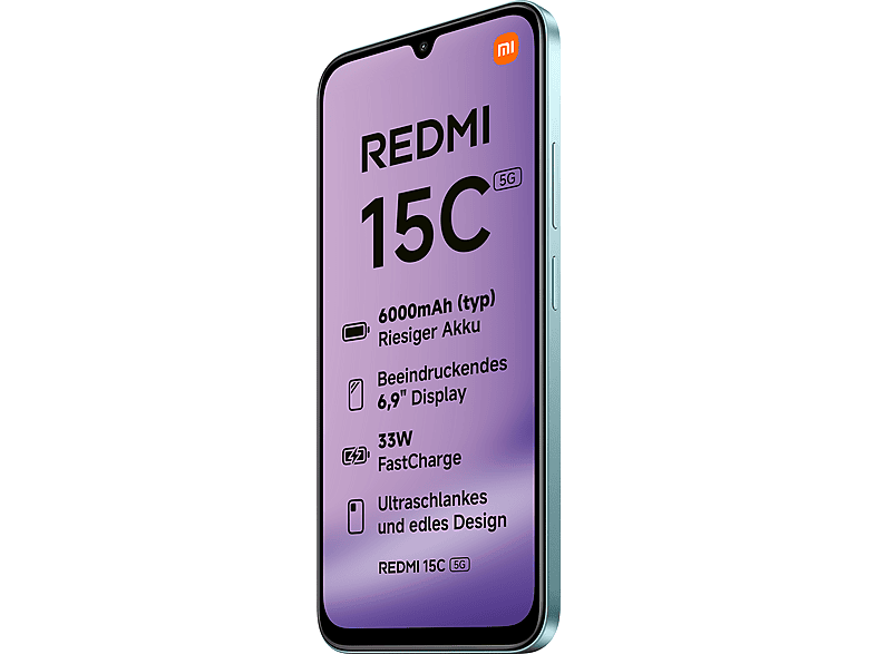 XIAOMI Redmi 15C 5G 128 GB Mint Green Dual SIM