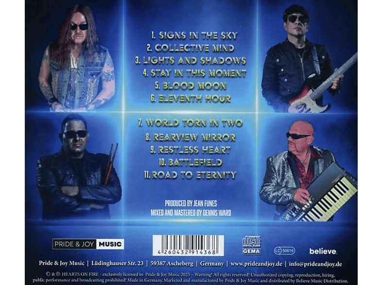 Thumbnail - Hearts On Fire - Signs & Wonders (Jewel Case CD) (CD)