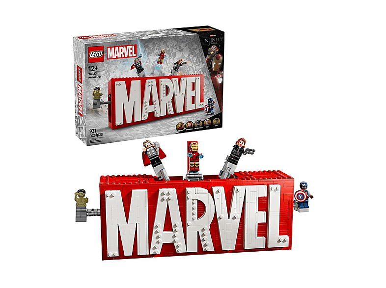 COSTRUZIONI LEGO Super Heroes Logo e Minifigure MARVEL - 76313
