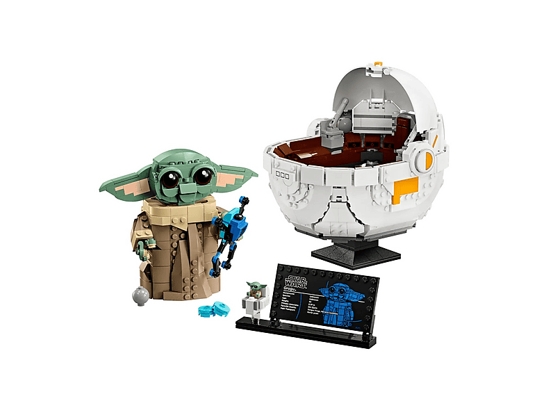 Costruzioni Lego Grogu e carrozzina