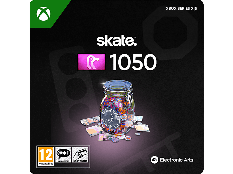 Xbox Series X S skate.™ - 1050 pavos de San Van (Código descarga) (*Juego base se vende por separado)