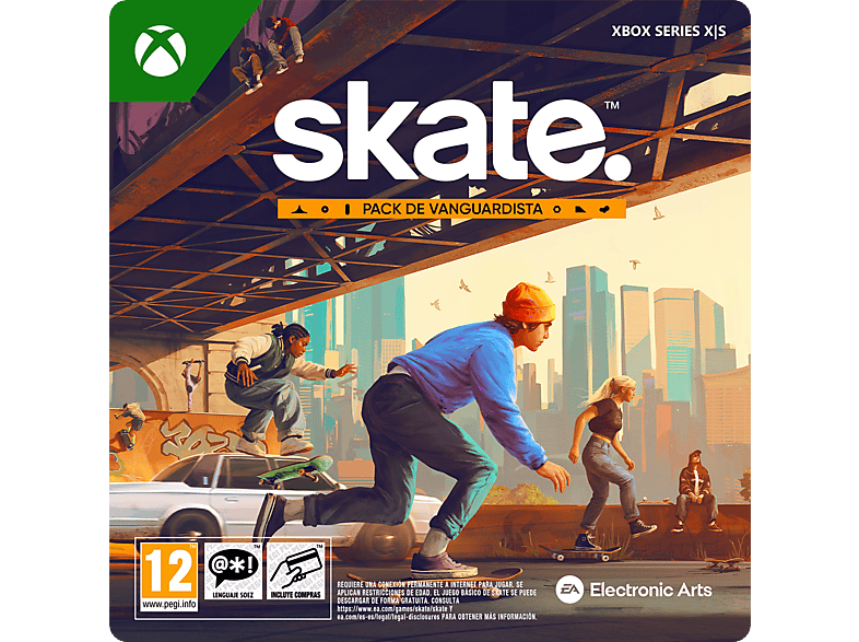 Xbox Series X S skate.™ - Pack de vanguardista (Código descarga)