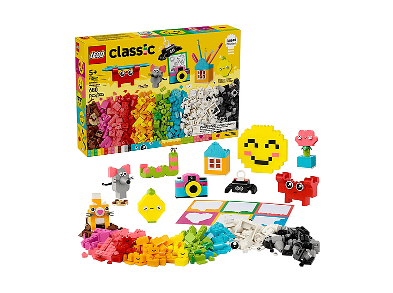 COSTRUZIONI LEGO Classic Scatola della felicità creativa - 11042