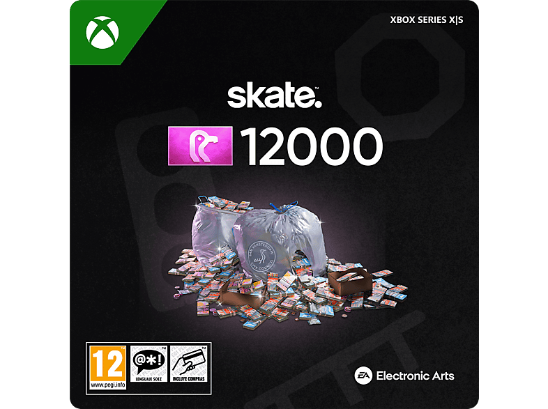 Xbox Series X S skate.™ - 12000 pavos de San Van (Código descarga) (*Juego base se vende por separado)