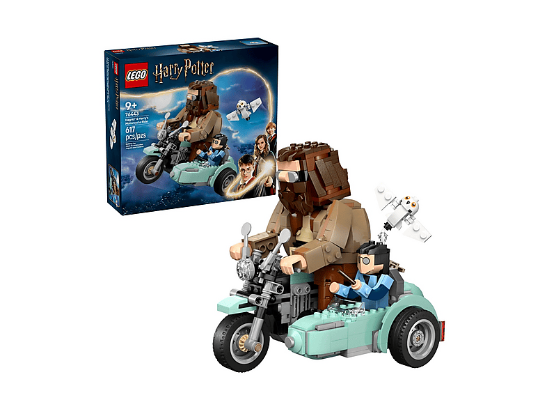 COSTRUZIONI LEGO Harry Potter™ Giro sul sidecar di Hagrid™ e 76443
