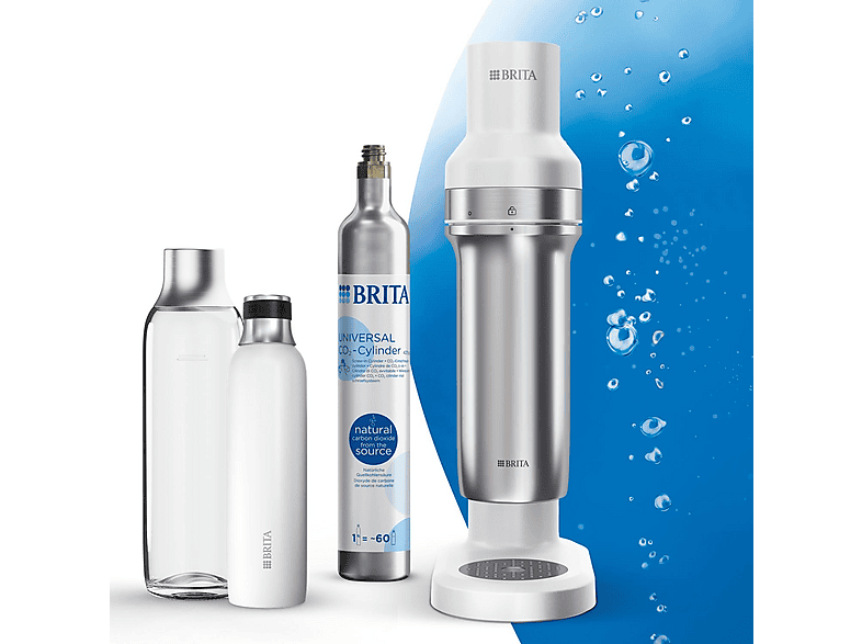 Brita sodaTRIO Biały + Nabój z gazem CO2