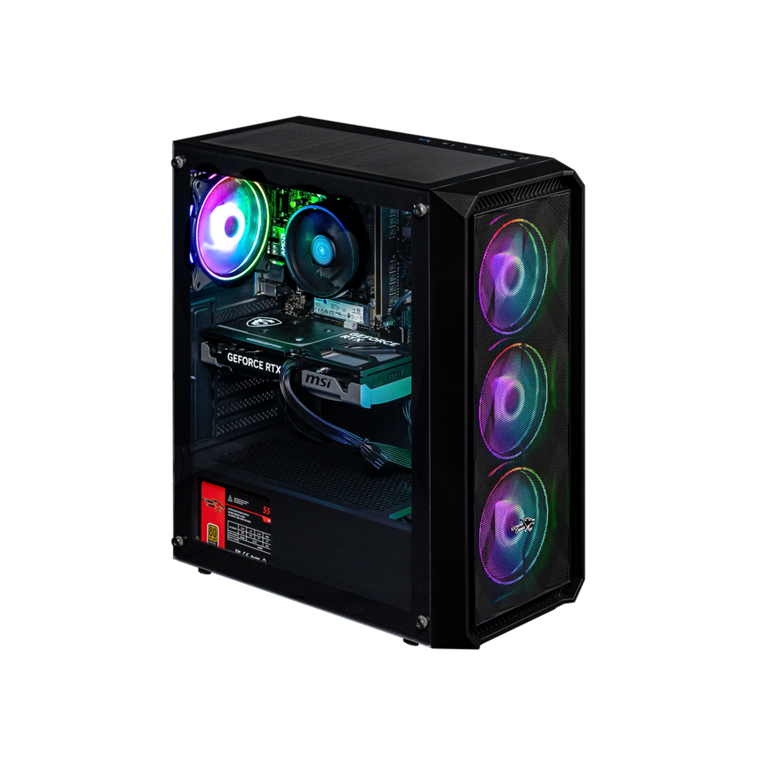 Extremegamer Classic Lvl 1 Lt V4e - Amd Ryzen 5 8400f 16 Gb 500 Geforce Rtx™ 3050 afbeelding