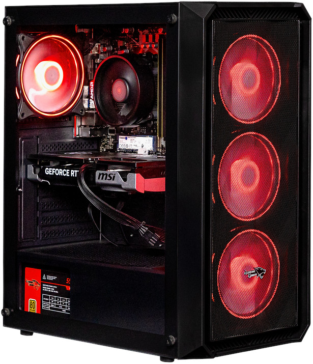 EXTREMEGAMER CLASSIC LEVEL 1 V4 - AMD Ryzen 5 8400F - 32 GB - 500 GB - GeForce RTX™ 5050 - AMD Ryzen™ 5 - 32 GB - 500 GB - GeForce RTX™ 5050