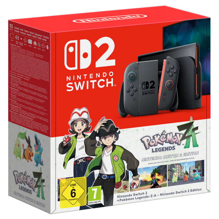 Konsola NINTENDO Switch 2 Black + Pokémon Legends: Z-A (do
