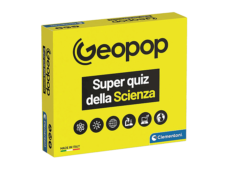 Quiz Scientifico Clementoni Geopop Super Quiz