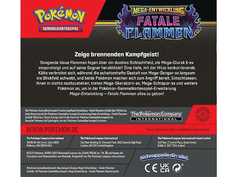 Thumbnail - POKEMON 12612 PKM ME02 BOOSTER Sammelkarten