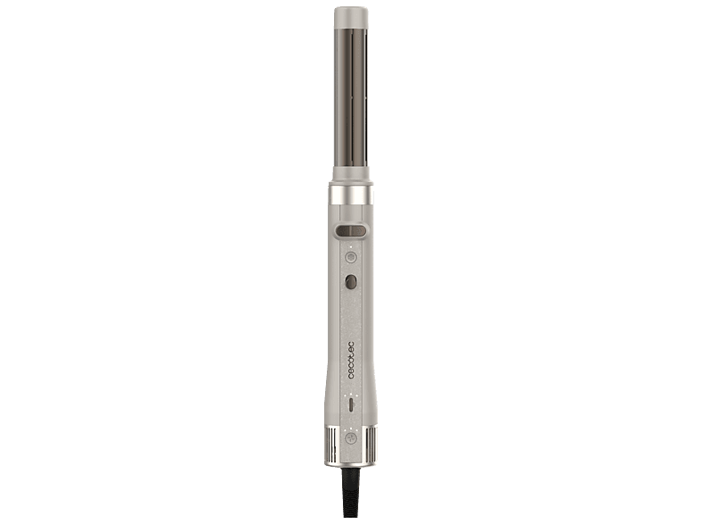 Moldeador - Cecotec CeramicCare 8in1 AirGlam Gyro, Tecnología iónica, Temperatura Controlada, 8 Cabezales, Champagne