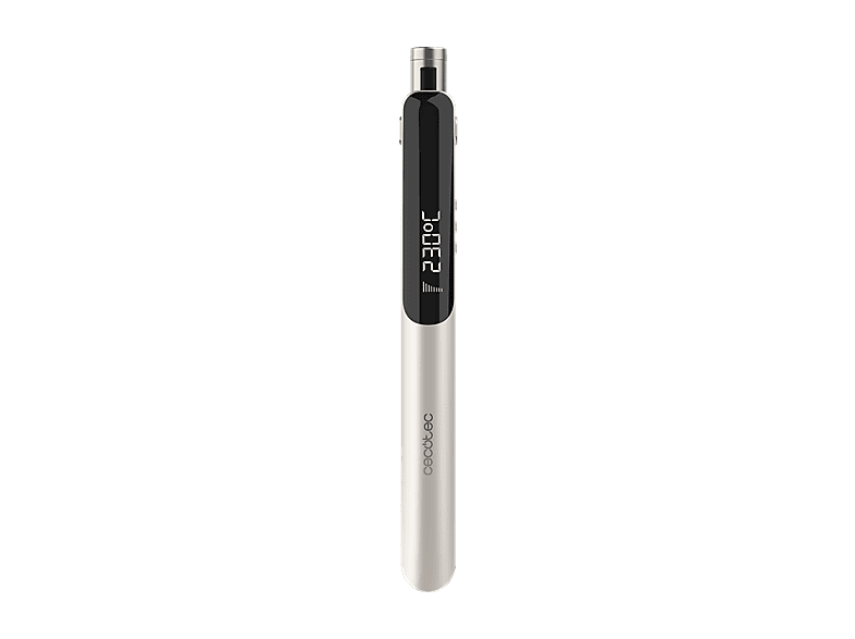 Plancha de pelo - Cecotec Lisse Keratin Essence Champagne, Revestimiento Cerámica, 54 W, 230°C, Temperatura regulable 130-230 ºC, Champagne