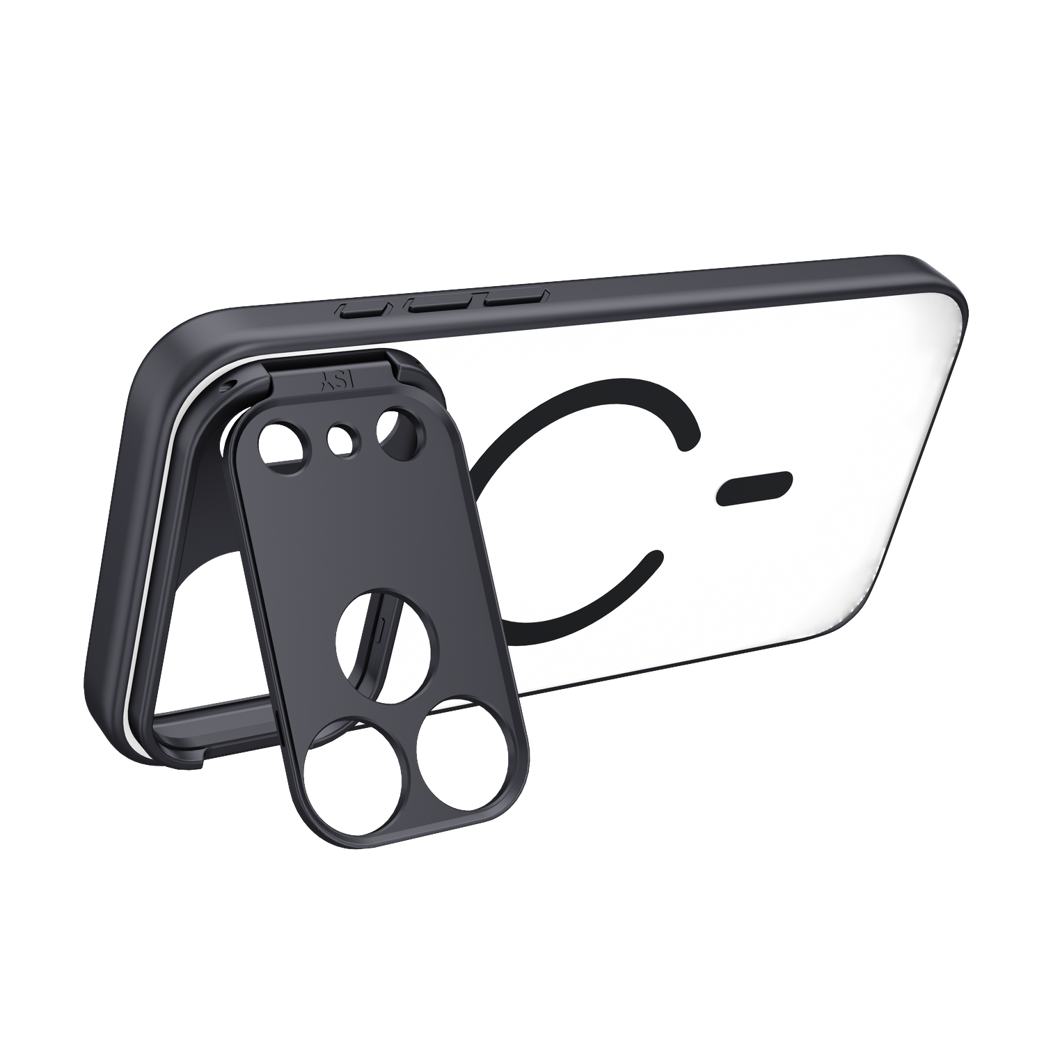 Isy Isc-2459 Telefoonhoesje Voor Apple Iphone 17 Pro Max Zwart