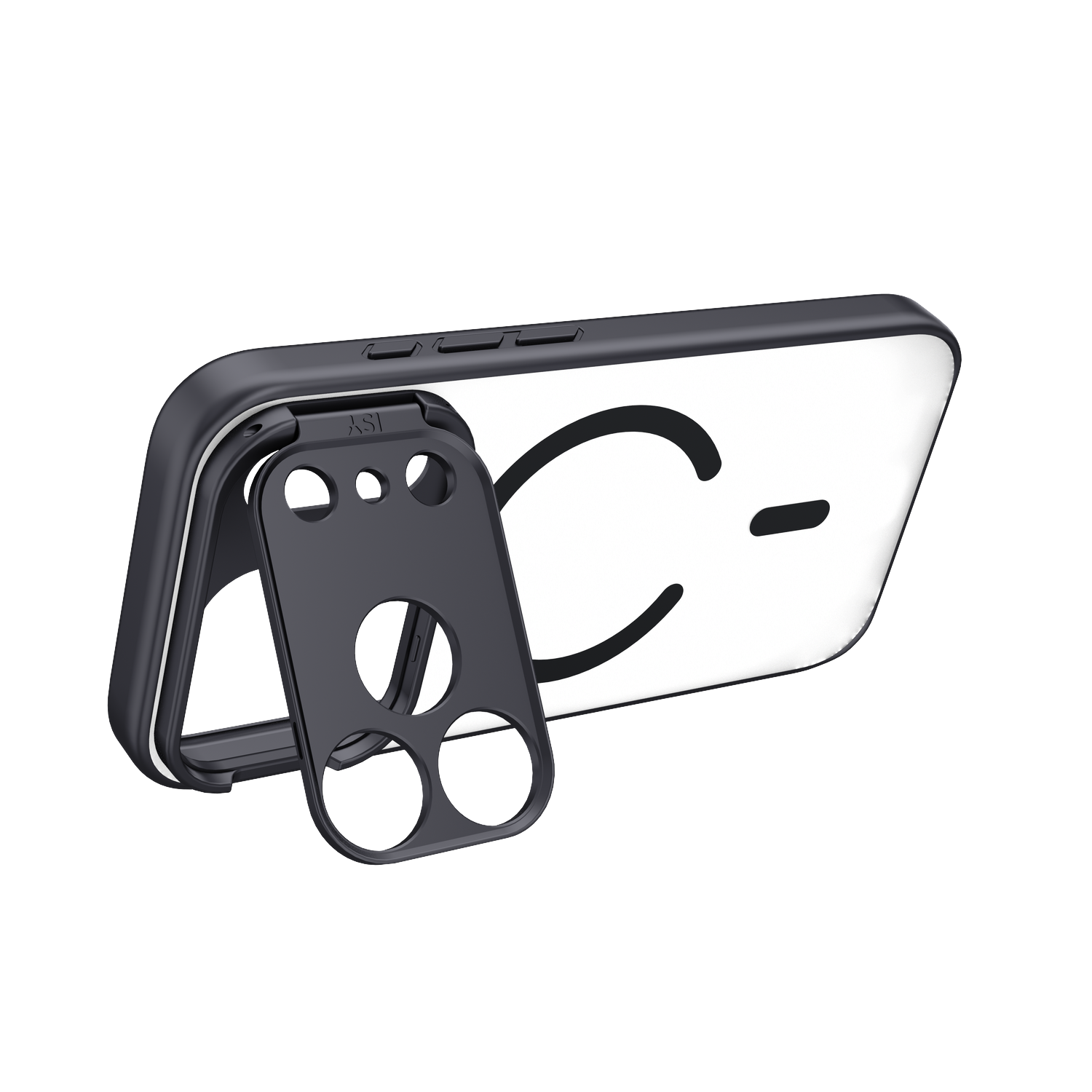 Isy Isc-2458 Telefoonhoesje Voor Apple Iphone 17 Pro Zwart