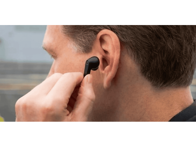 Słuchawki dokanałowe JLAB Jbuds Pods ANC Czarny – zdjęcie 2