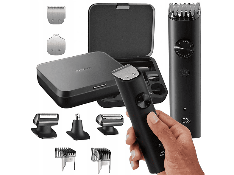 Męska Xiaomi Grooming Kit Pro EU czarny – zdjęcie 3