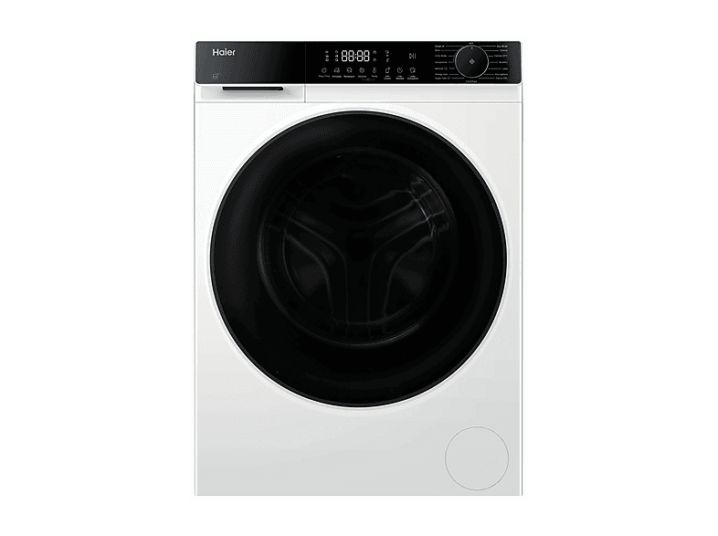 HAIER HWD90BP14357TUIT LAVASCIUGA, Caricamento frontale, capacità lavaggio 9 kg, asciugatura 5 15 programmi, Profondità 53 cm, Giri 1400 rpm, Bianco, Nero, Classe D