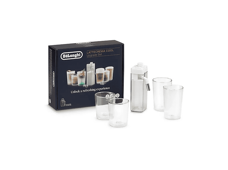 Set cappuccinatore DE'LONGHI Rivelia LatteCrema Cool Upgrade DLSC032, Compatibile SOLO con Macchina caffè EXAM440.55