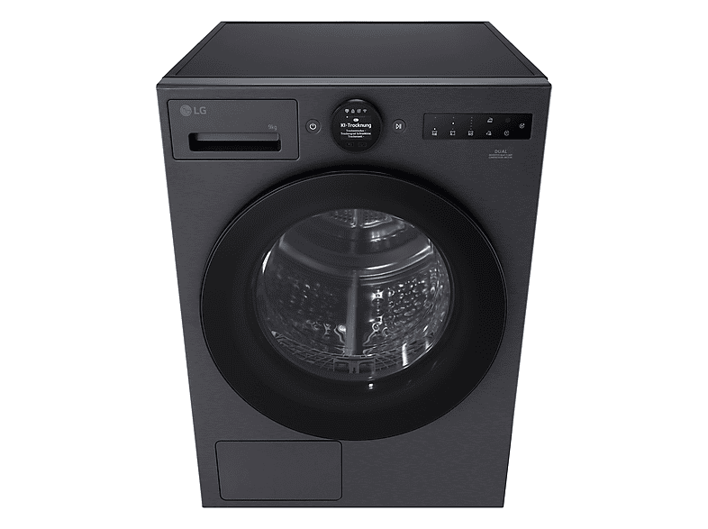 Thumbnail - LG RT90X8B Wärmepumpentrockner (9 kg, Metallic Black)