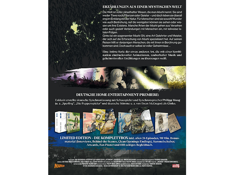 Thumbnail - Mushi-Shi - Die komplette erste Staffel Blu-ray