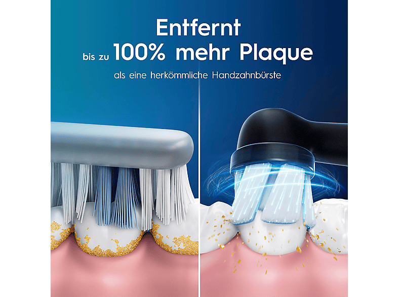 Thumbnail - ORAL-B iO Series 2 Geschenk Edition mit 2. Handstück, Elektrische Zahnbürste Night Black / Calm Pink, Reinigungstechnolo...