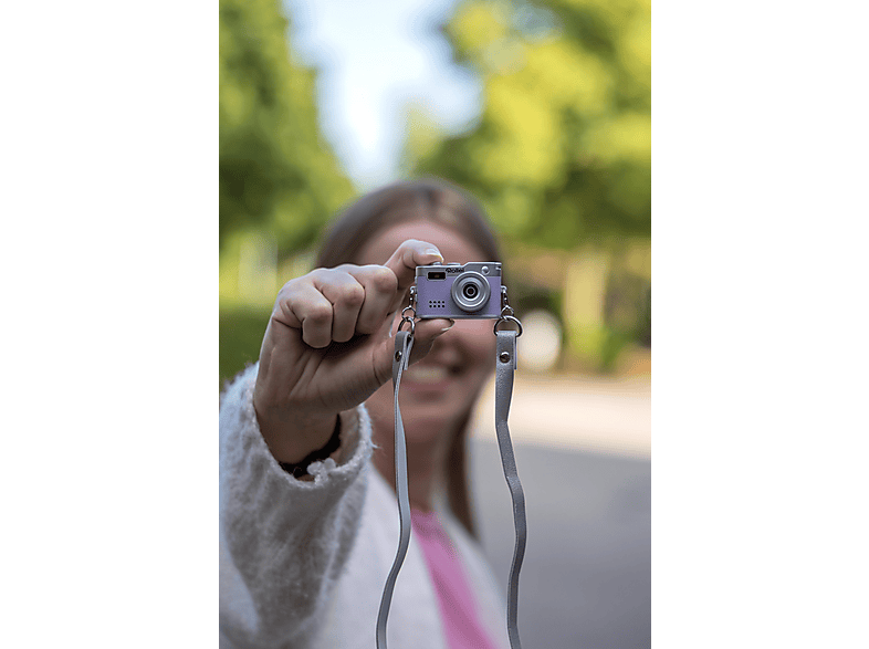ROLLEI Mini Digitalkamera Violett, 0x opt. Zoom, LCD, 0.96 Zoll