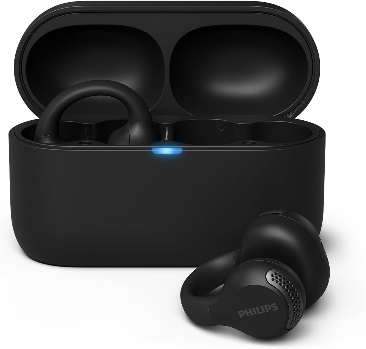 PHILIPS TAQ2000BK TWS vezeték nélküli fülhallgató mikrofonnal, fekete