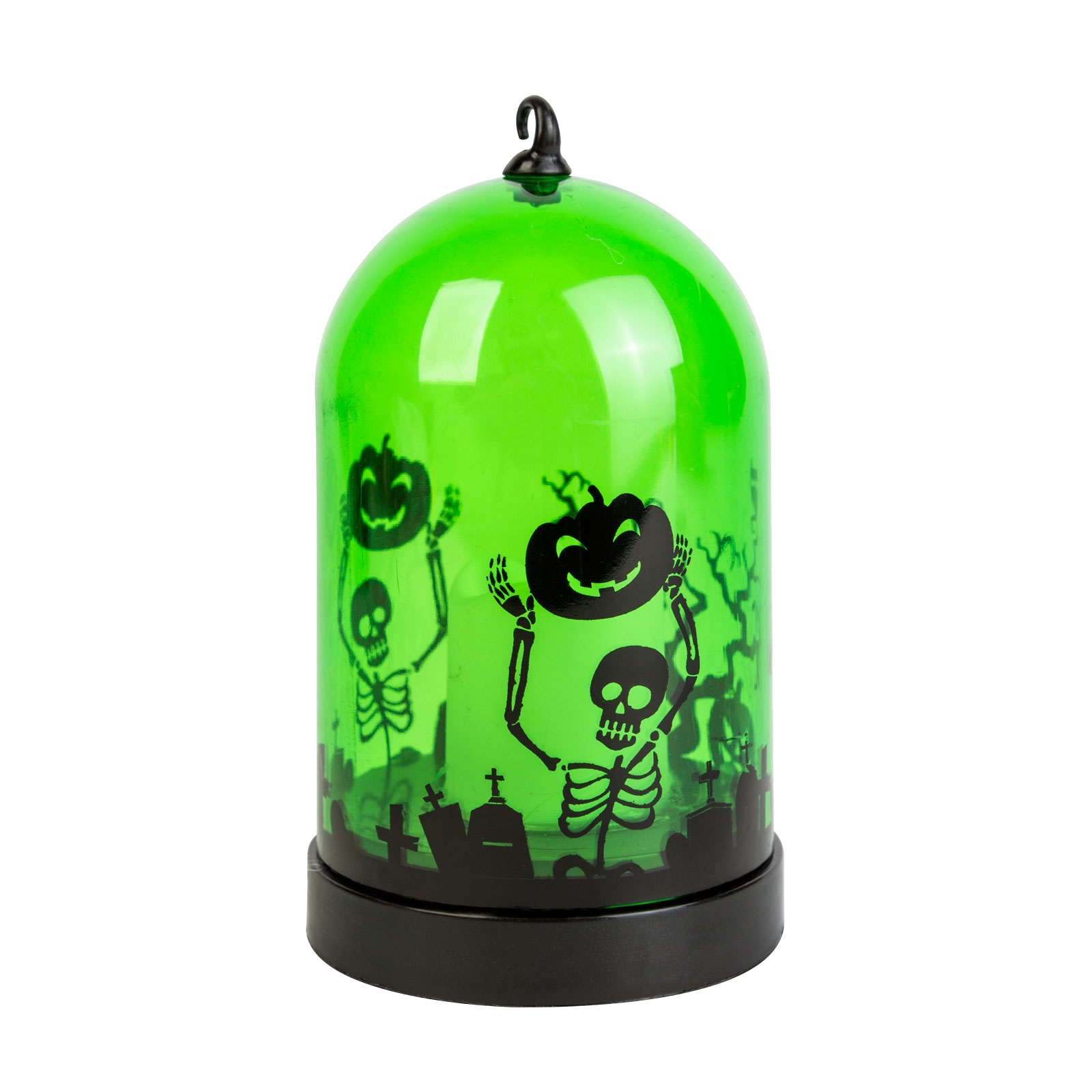 FAMILY HALLOWEEN Halloween-i LED dekor, zöld (56570B)