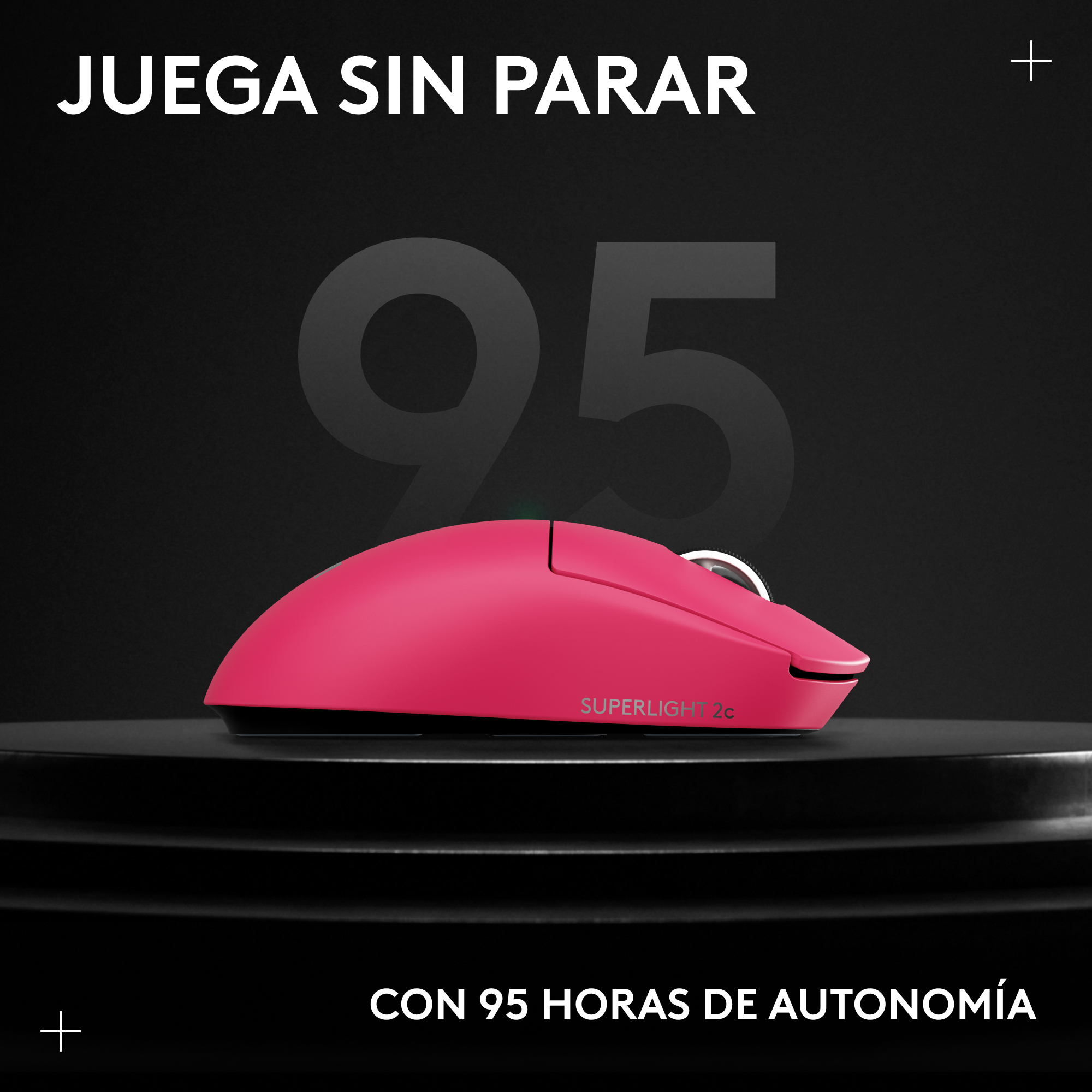 Ratón gaming | Logitech G Pro X Superlight 2C, Inalámbrico, 44.000