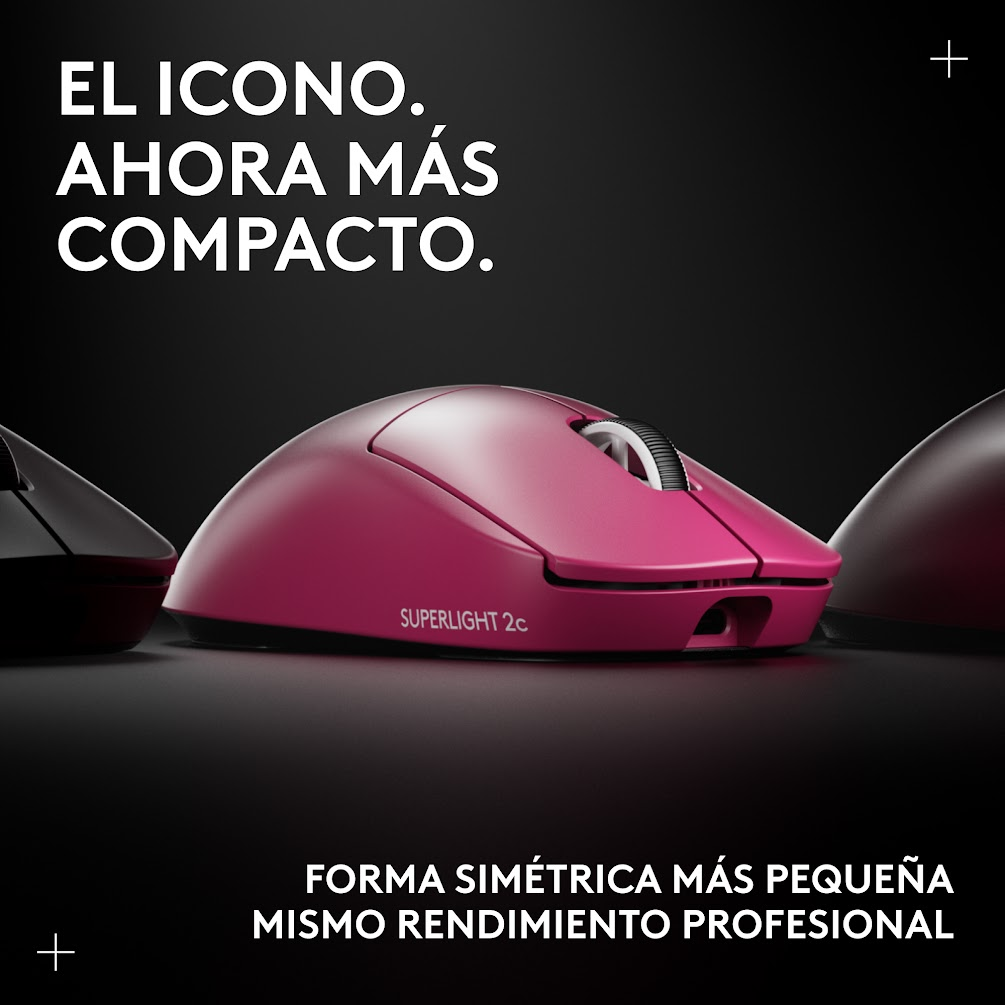 Ratón gaming | Logitech G Pro X Superlight 2C, Inalámbrico, 44.000
