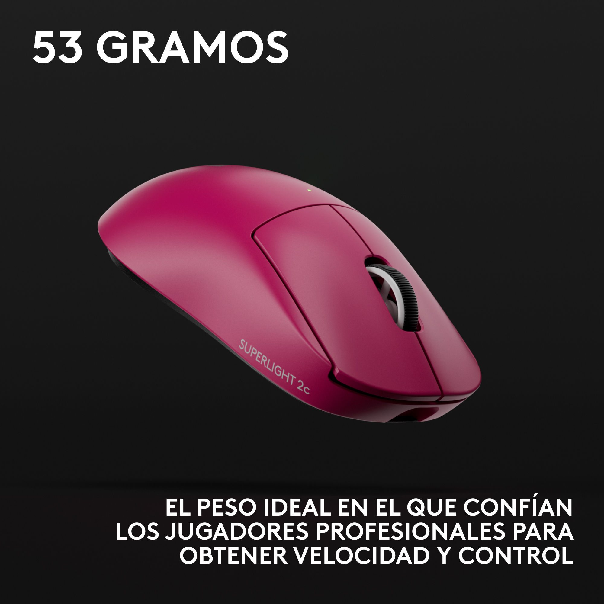Ratón gaming | Logitech G Pro X Superlight 2C, Inalámbrico, 44.000