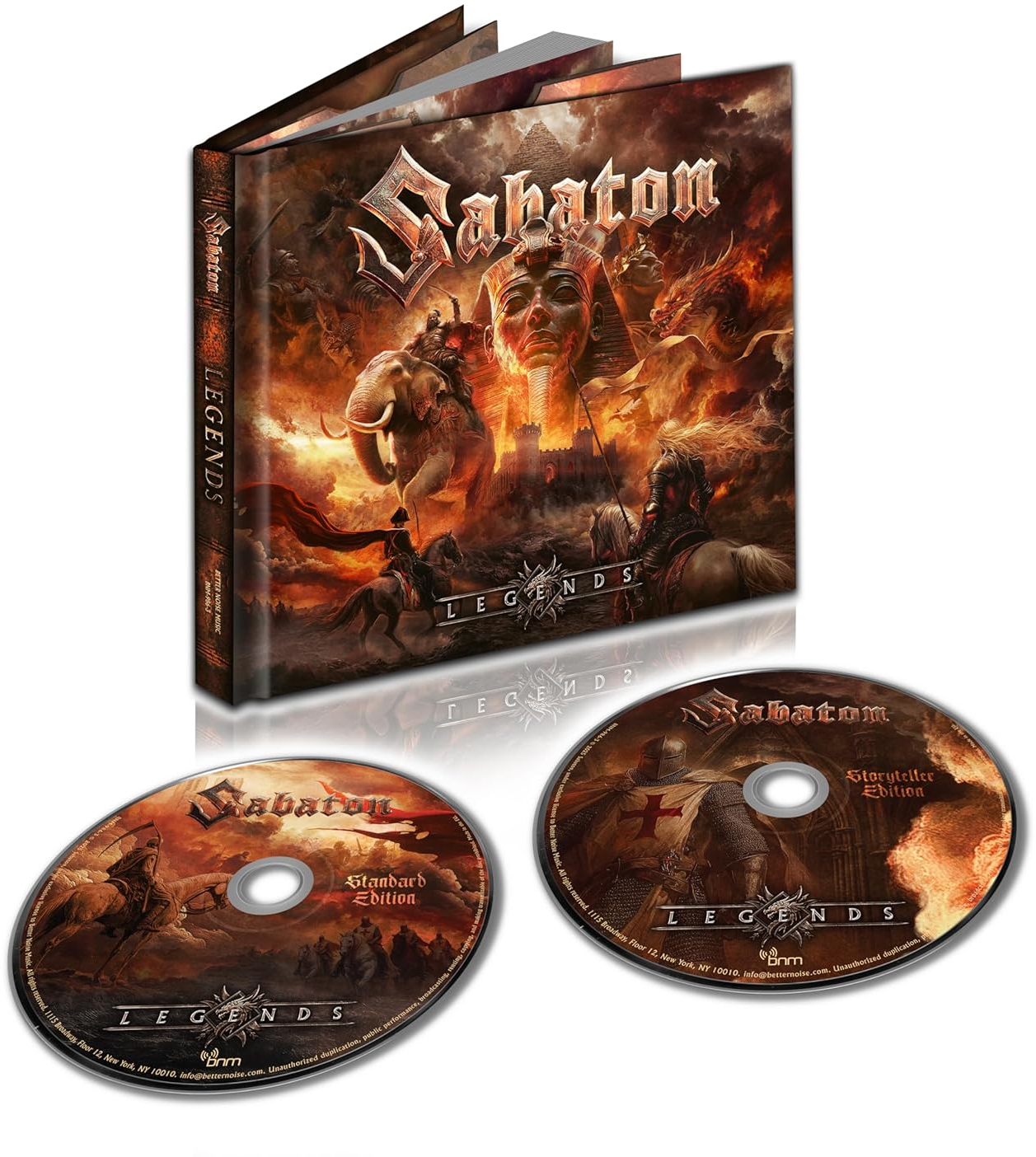 Sabaton - Legends (Digibook) (CD)