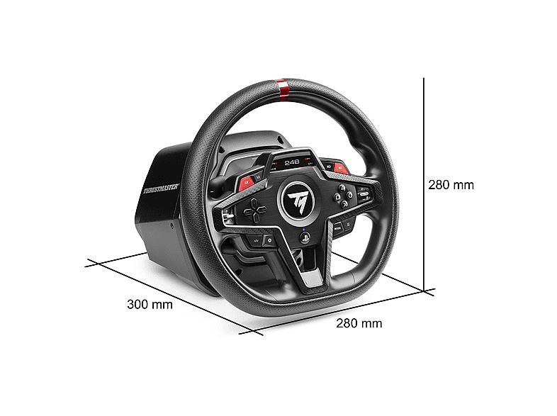 Thrustmaster T248R Lenkrad schwarz für PS5,PS4,PC Gaming Lenkrad — Foto 4 von 5
