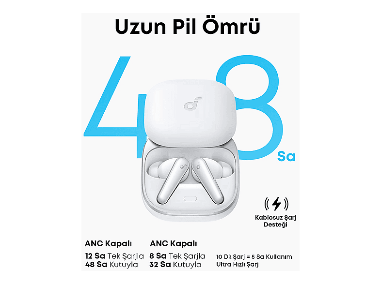 ANKER Soundcore Liberty 5 Anc Bluetooth TWS Kulak İçi Kulaklık