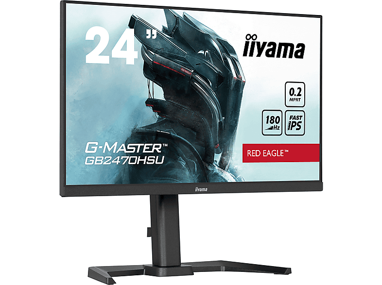 iiyama G-Master GB2470HSU-B6 Red Eagle - 180Hz | Full HD | 23.8'' | Fast IPS | 0.2ms