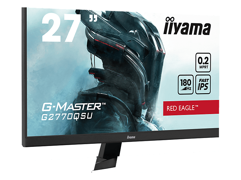 PRODUKT PO EKSPOZYCJI - Monitor IIYAMA G-Master G2770QSU-B6 Red Eagle 27 WQHD IPS 0.2ms 180Hz Czarny
