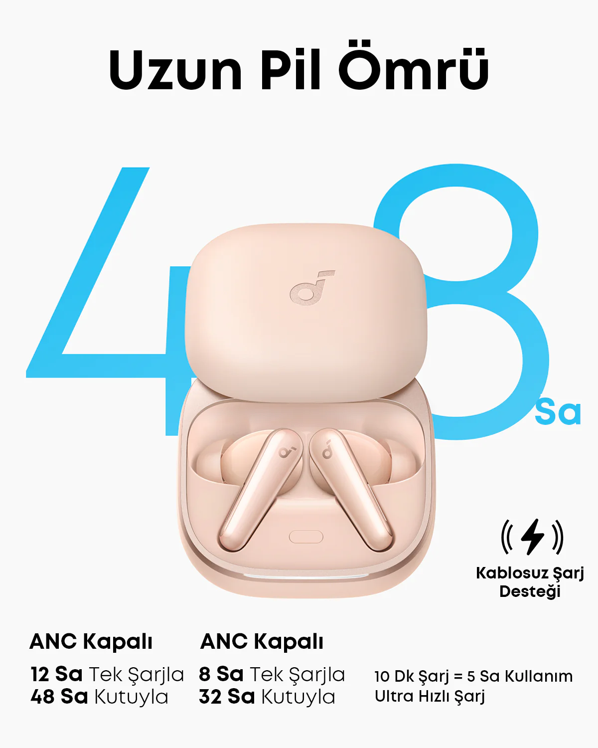 ANKER Soundcore Liberty 5 Anc BluetoothTWS Kulak İçi Kulaklık