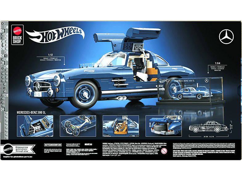MATTEL BRICK SHOP HWW25 Hot Wheels Premium Series Mercedes-Benz
