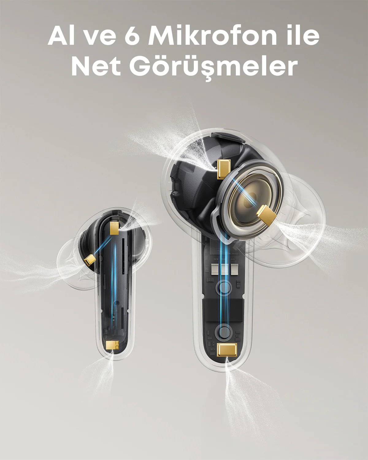 ANKER Soundcore P41i Dahili Powerbank Özellikli Kablosuz Kulak İçi