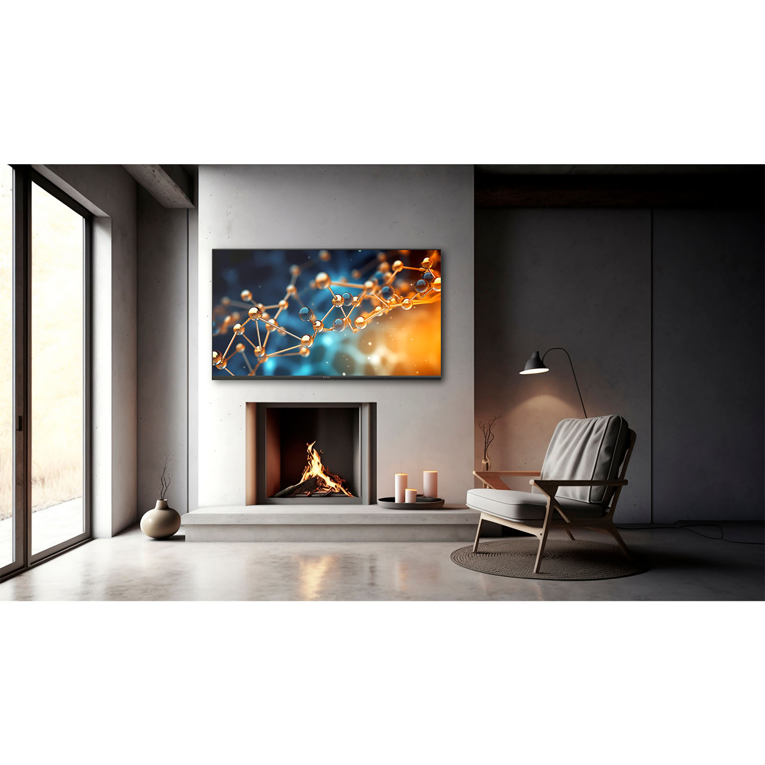 Supporto telescopico da pavimento a soffitto orientabile con altezza