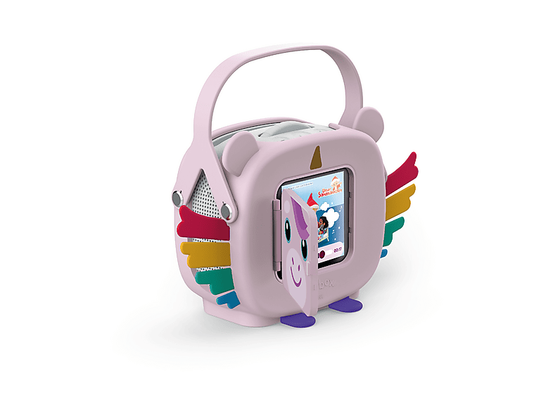 TIGERBOX MINI STARTERSET - ELPHI EINHORN Hörbox, Rosa/Mehrfarbig