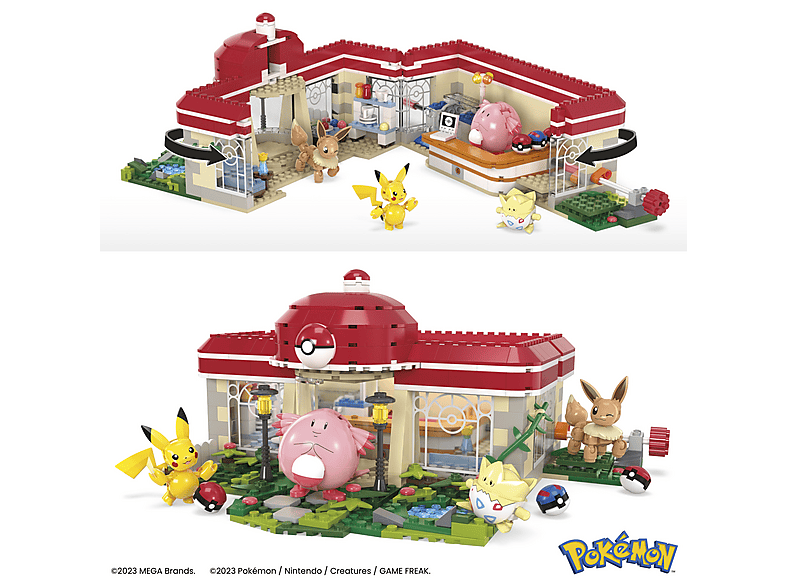 Thumbnail - MEGA HNT93 Pokemon Waldspaß-Center Bausatz Mehrfarbig