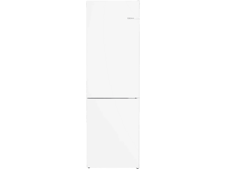 BOSCH KGN362WED, Serie 4, Total No Frost, 186 cm, 326 l, Cajón VitaFresh, Sistema MultiAir Flow, Blanco