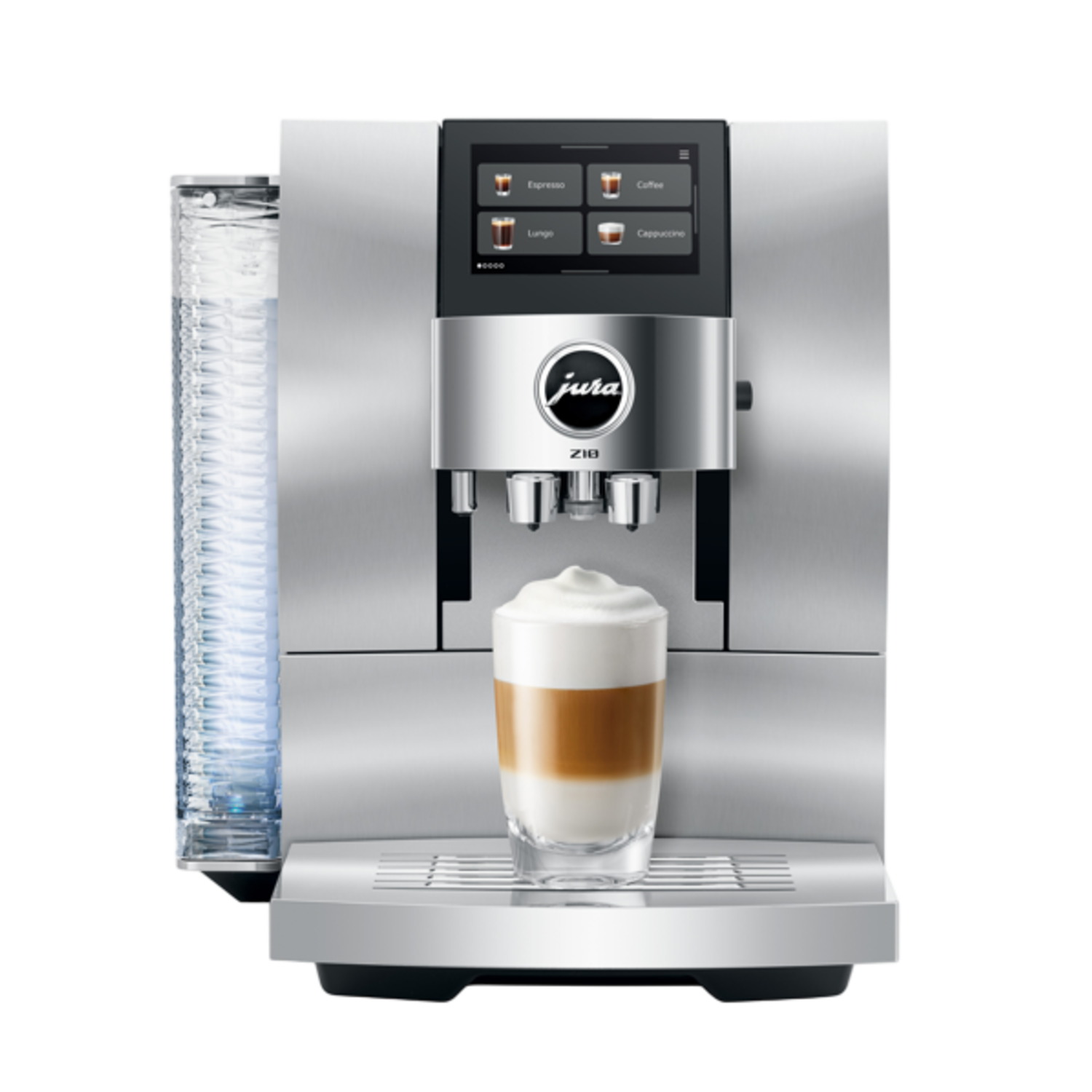 Jura Z10 (eb) - Volautomatische Espressomachine Aluminium White