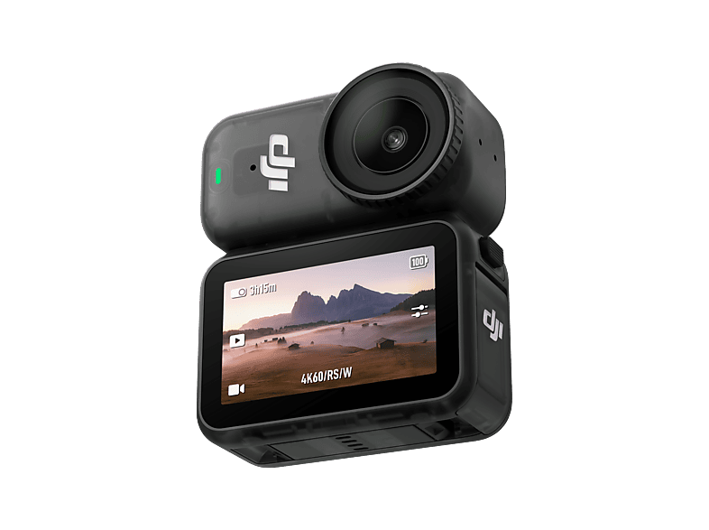 Cámara deportiva - DJI Osmo Nano, 4K, 200 min Autonomía, 128GB, Sensor CMOS de 1/1.3", Sumergible a 10m, Negro