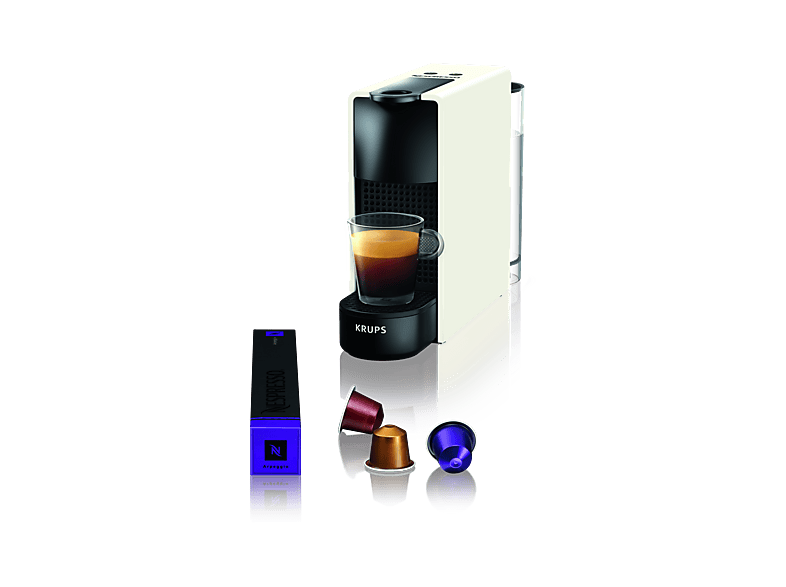 Krups – Cafetera de cápsulas automática Nespresso Krups Essenza Mini para cápsulas Nespresso Original.