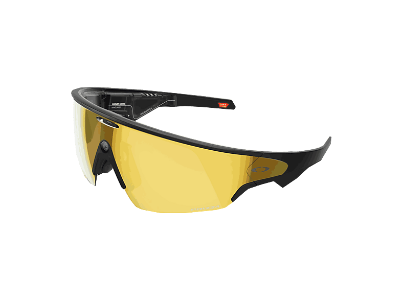 Gafas IA - Meta Oakley Vanguard, Cámara Sony Ultra gran angular 12 MP, Negro y lentes en 24K naranja