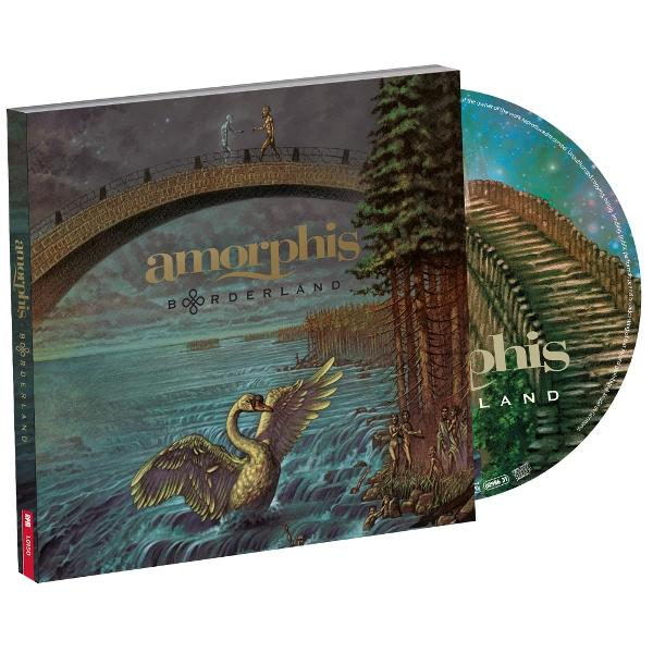 Album borítója: hattyú, híd, figurák és fák. A CD egy hasonló jelenetet mutat egy lépcsővel.
