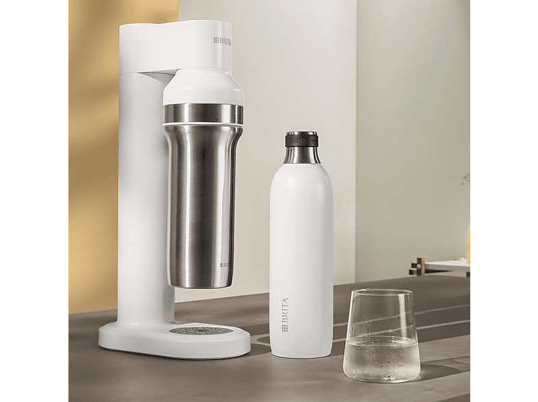 Butelka BRITA SodaTrio Biały – zdjęcie 2